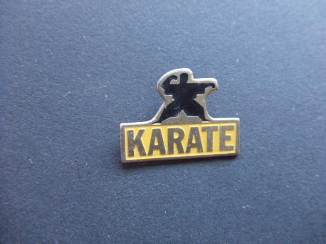 Karate vechtsport logo